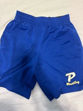 Under Armour Blue Wrestling Athletic Shorts